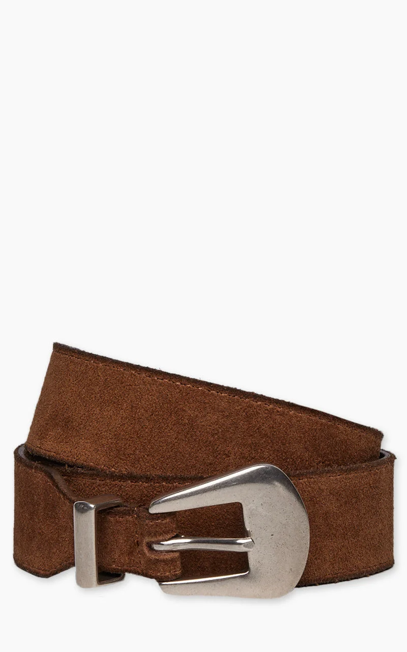 FORTELA PHOENIX SUEDE LEATHER BELT TESTA DI MORO - 1