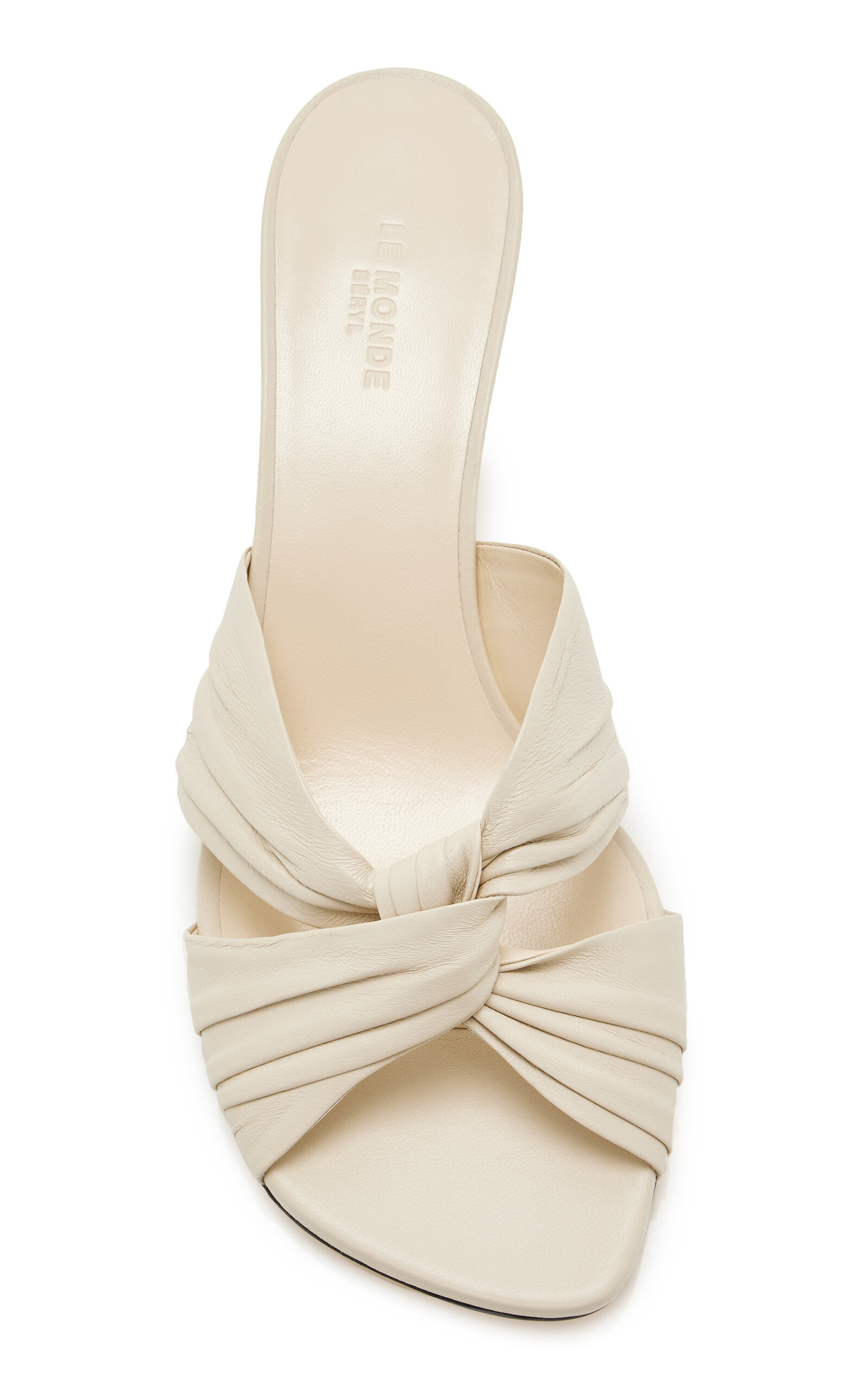 Antonia Leather Mules white - 5