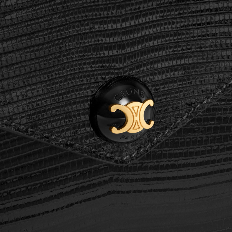 ENVELOPE WALLET ON CHAIN IN lizard 5