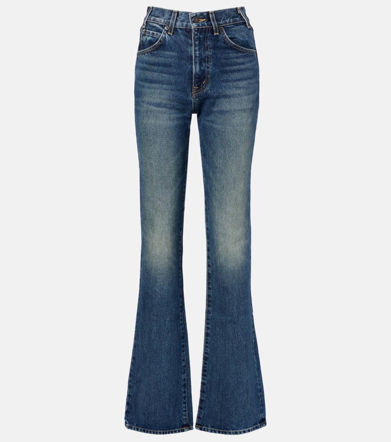 Joan mid-rise straight jeans 1