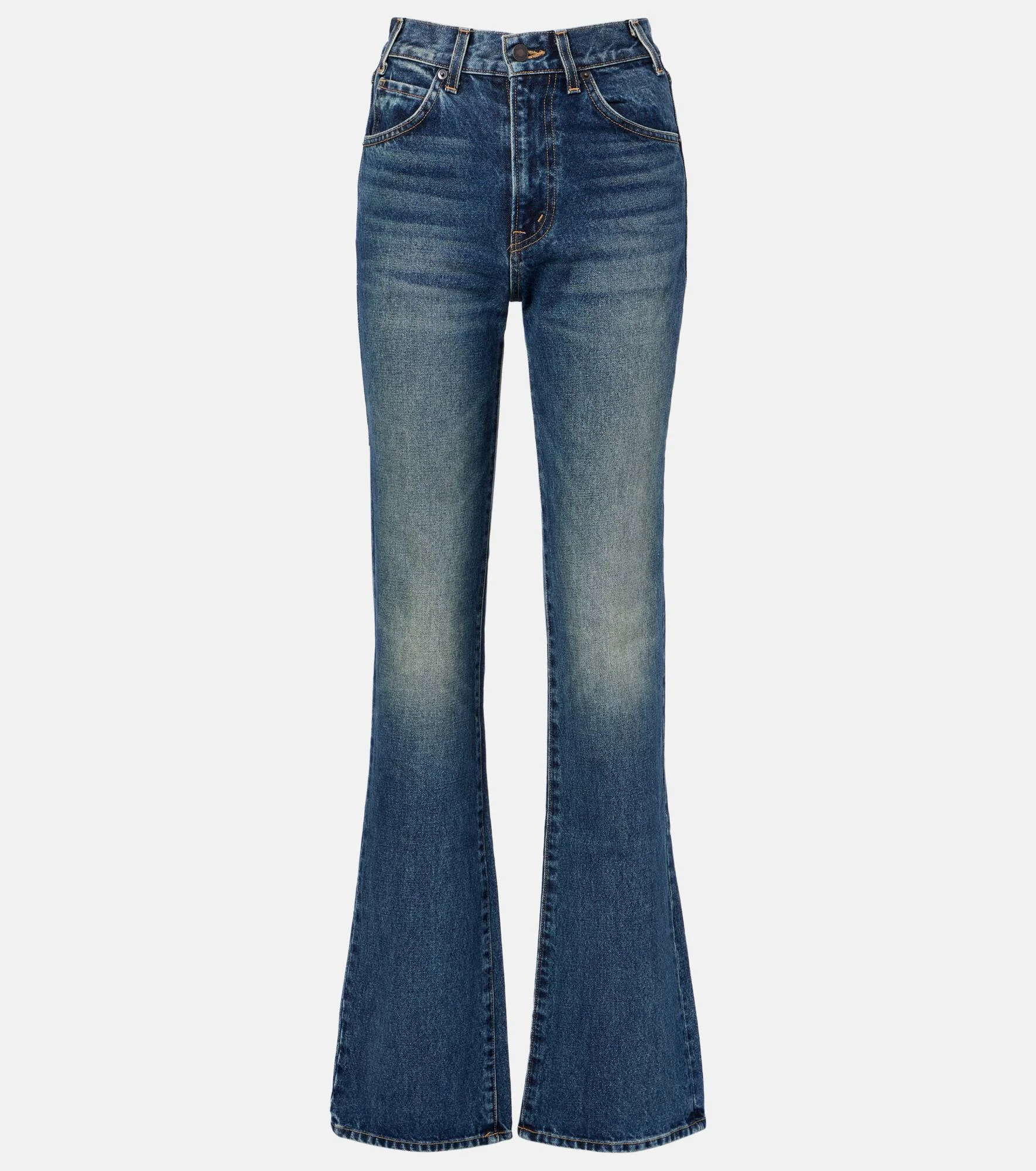 Joan mid-rise straight jeans - 1