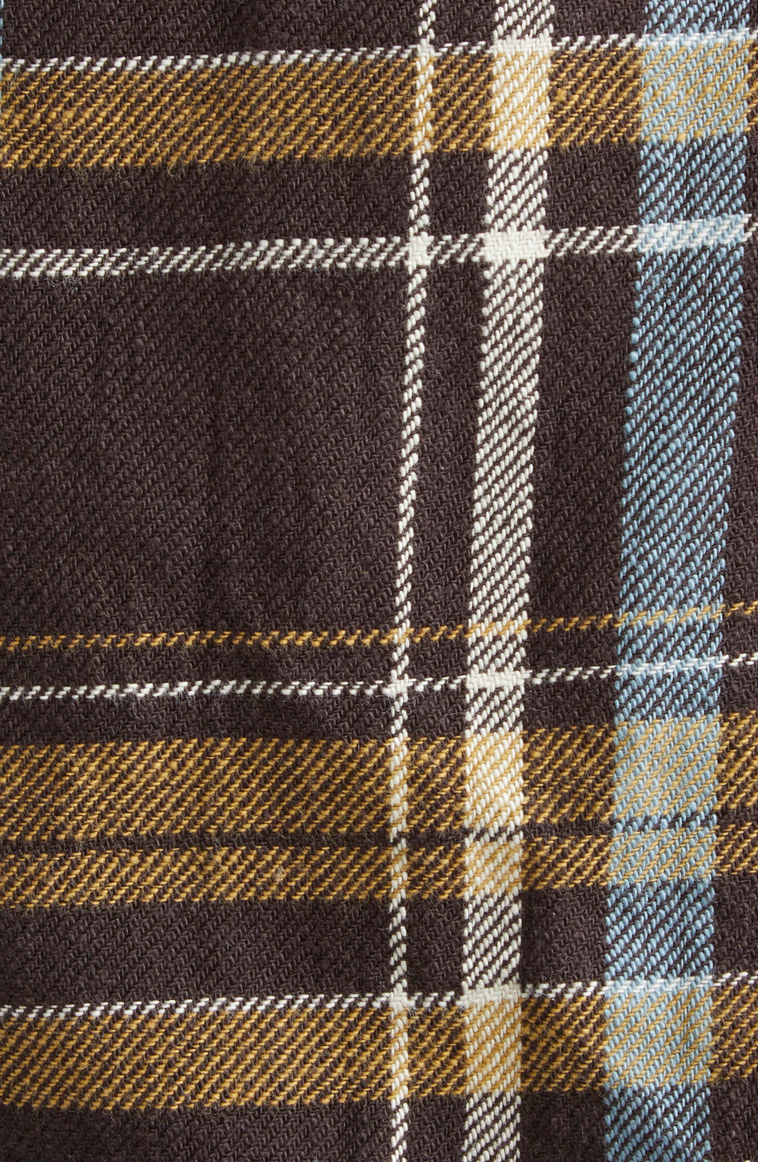 Collina Strada Lawn Plaid Skirt Overlay Cargo Pants in Loam Plaid at Nordstrom - 6