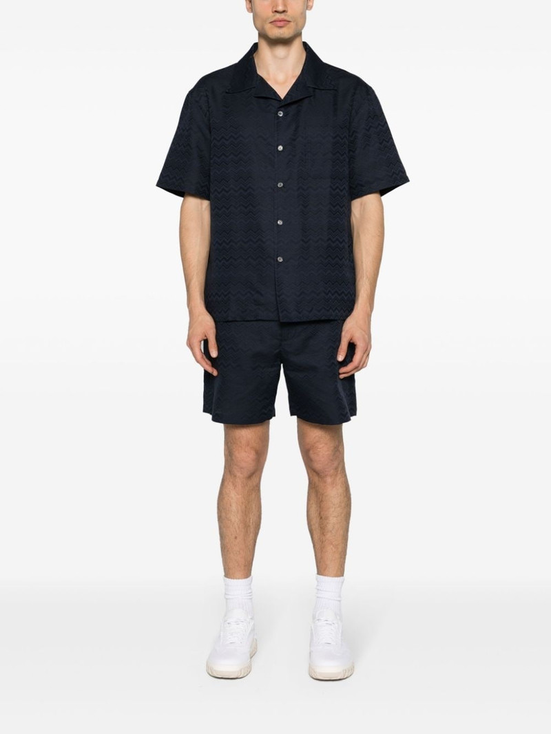 Missoni chevron-jacquard chino shorts outlook