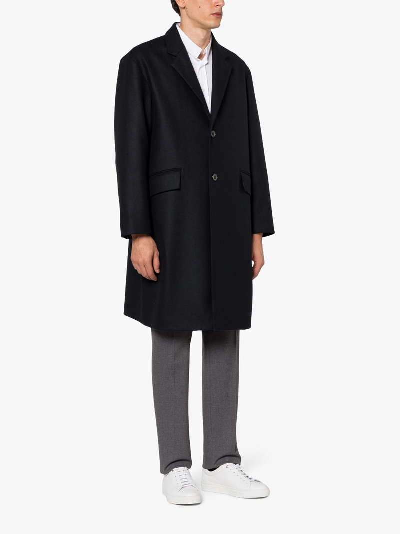 Mackintosh HUMBIE CHESTER NAVY WOOL OVERCOAT outlook