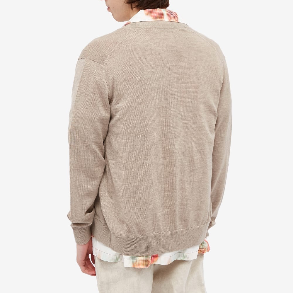 Maison Kitsuné Fox Head Patch Classic Cardigan - 5