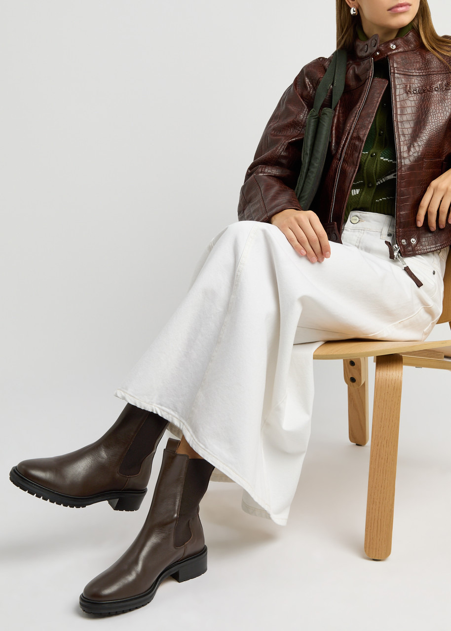 Aeyde Jack Leather Chelsea Boots - 5