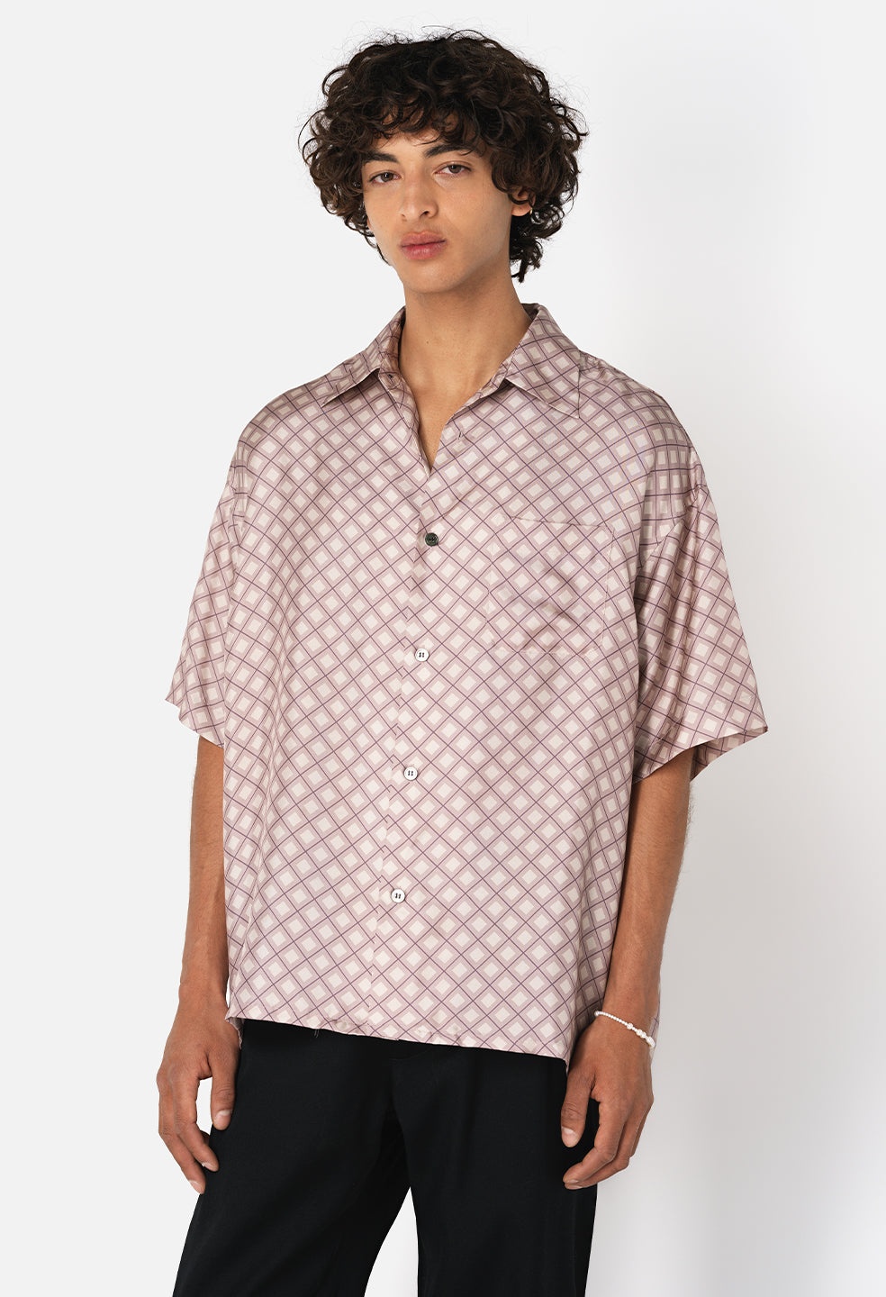 SILK SS BUTTON UP - 2