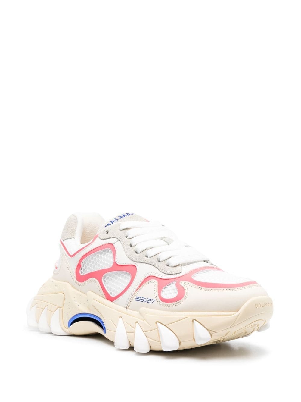 B-East panelled lace-up sneakers - 2