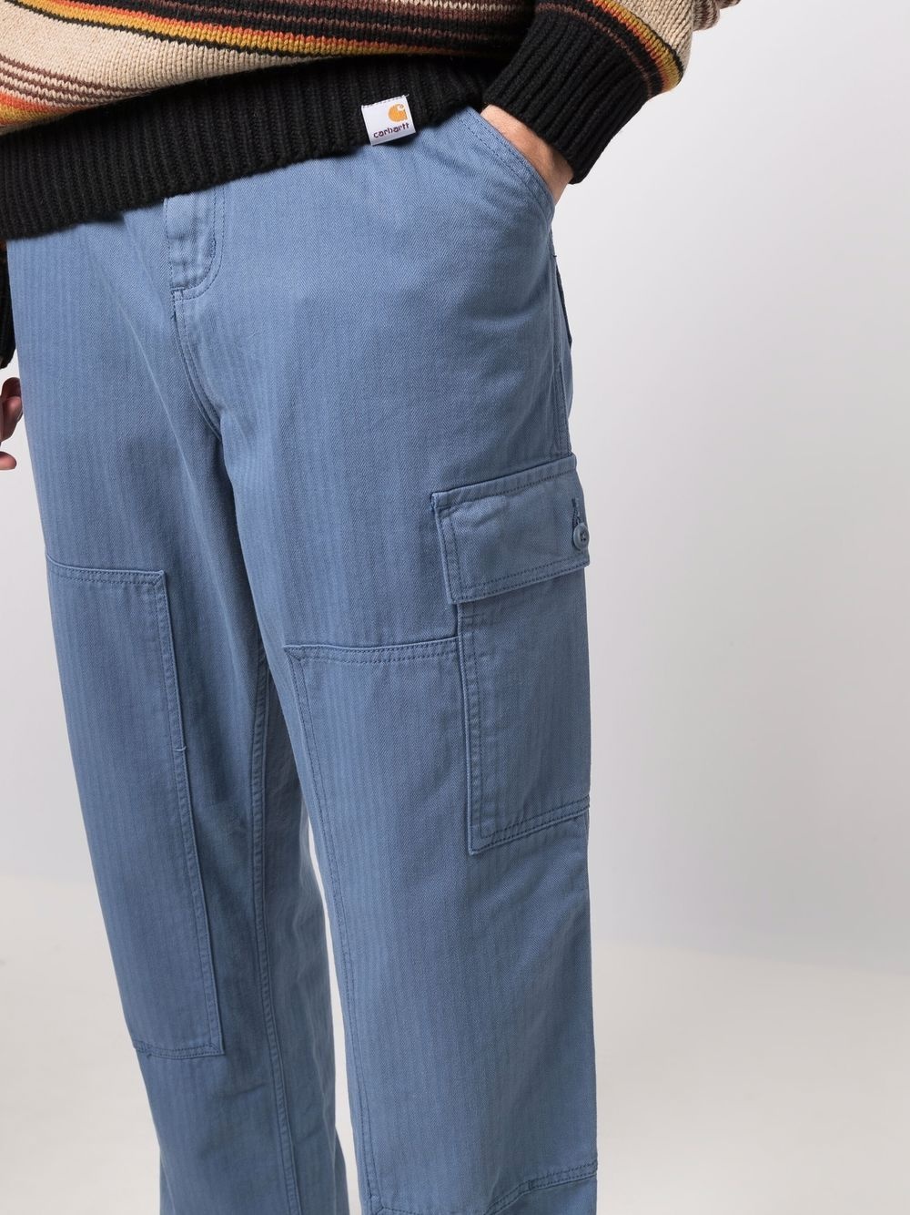 Charter straight-leg cotton trousers - 5