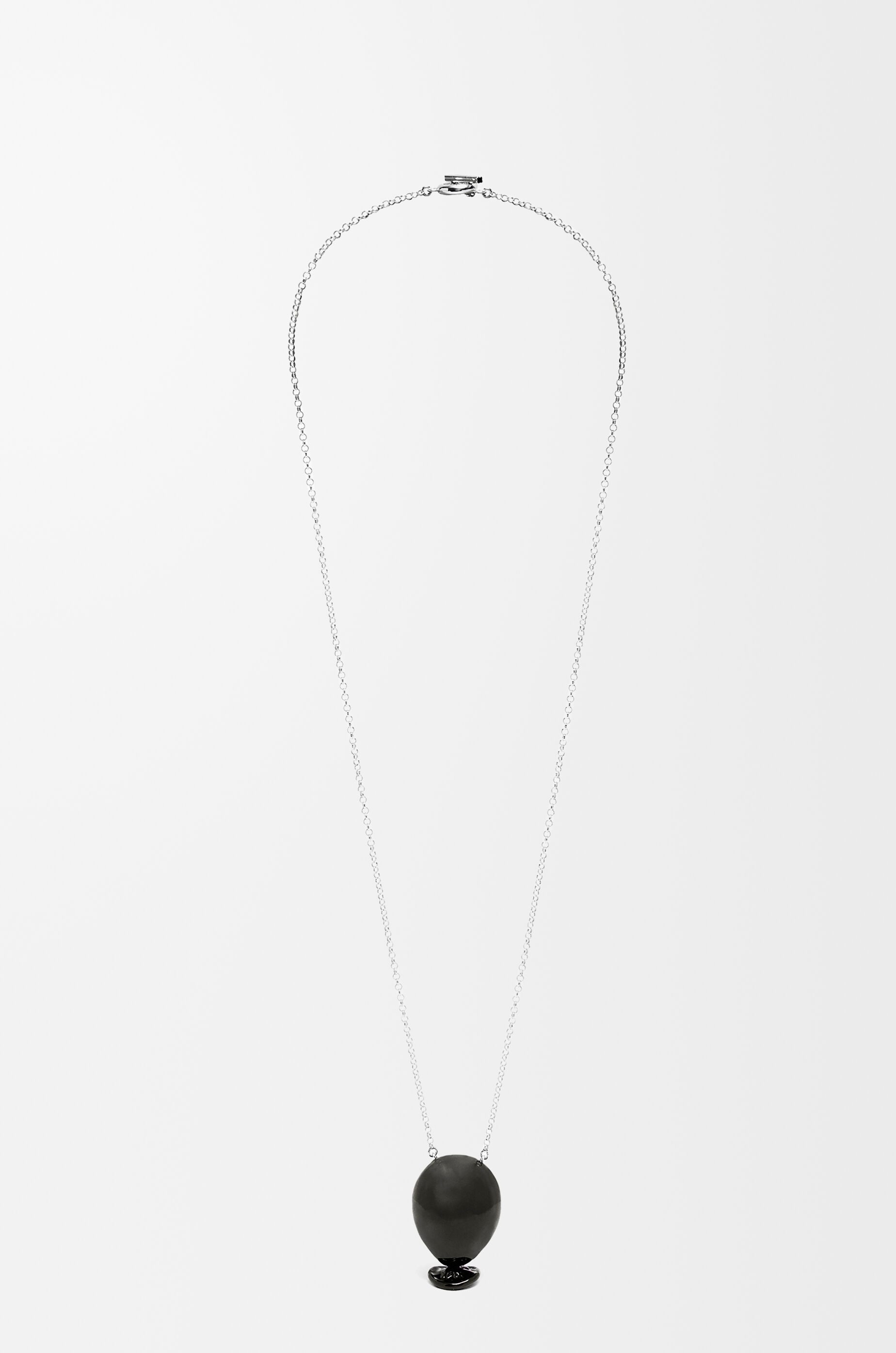 Balloon pendant in sterling silver and enamel - 1