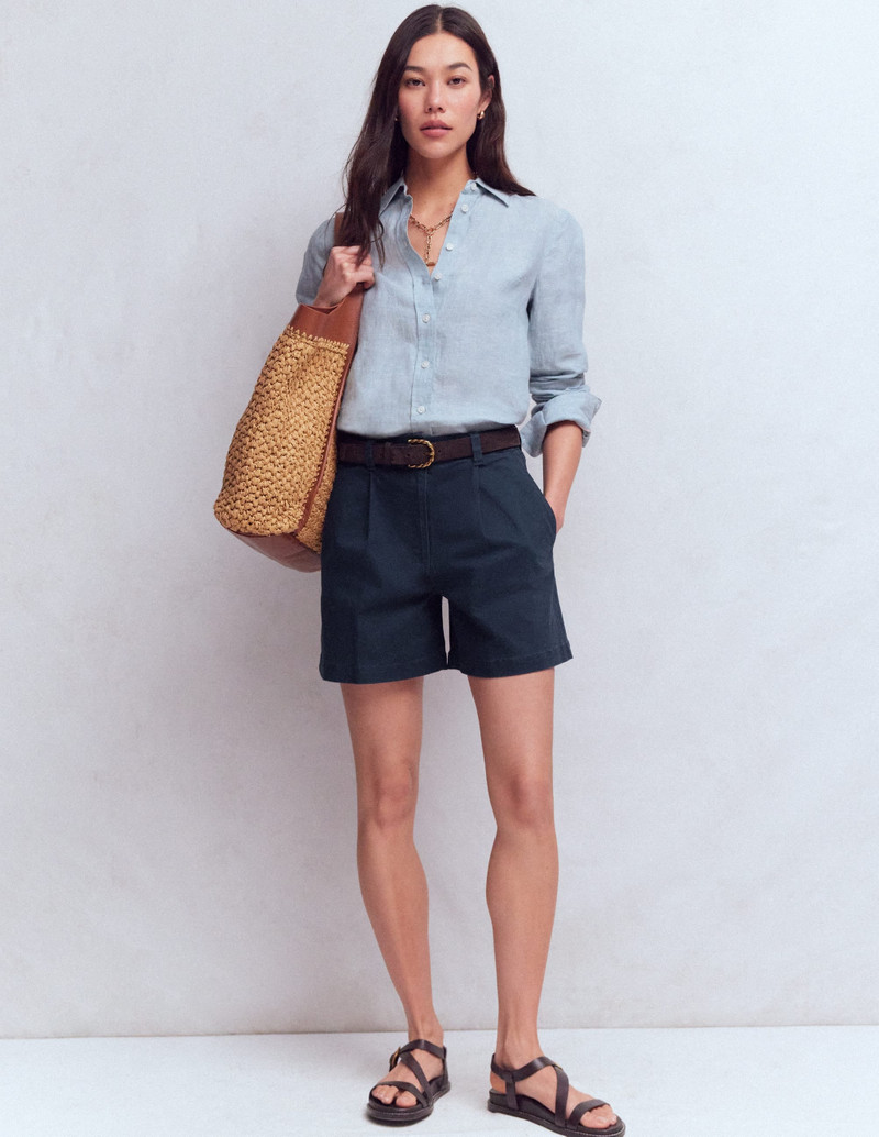 BODEN Chino Shorts-Navy outlook