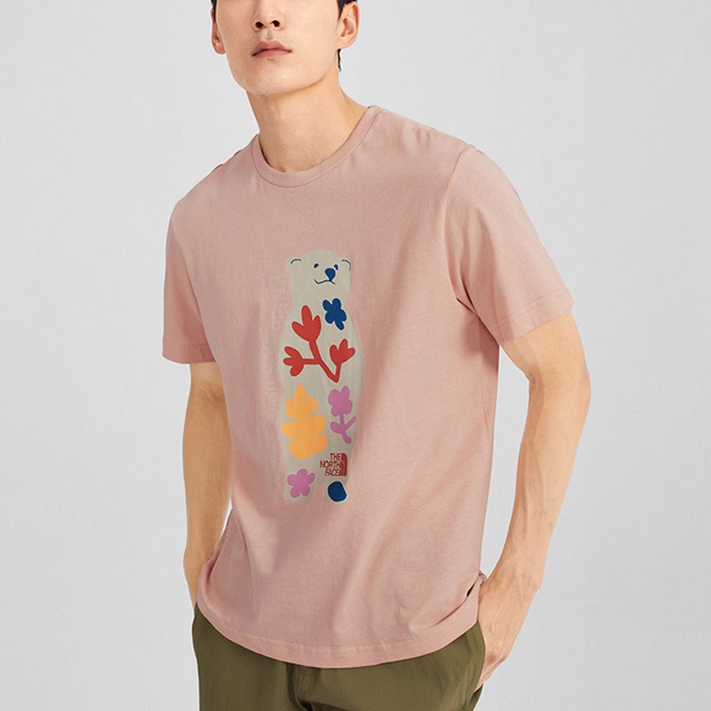 THE NORTH FACE Graphic T-Shirt 'Pink' NF0A4UDM-UBF - 4