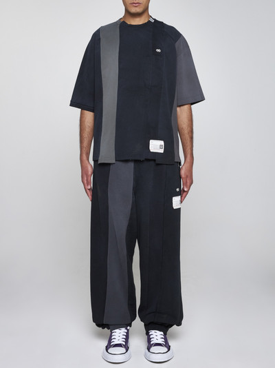 Maison MIHARAYASUHIRO Vertical Switching cotton trousers outlook