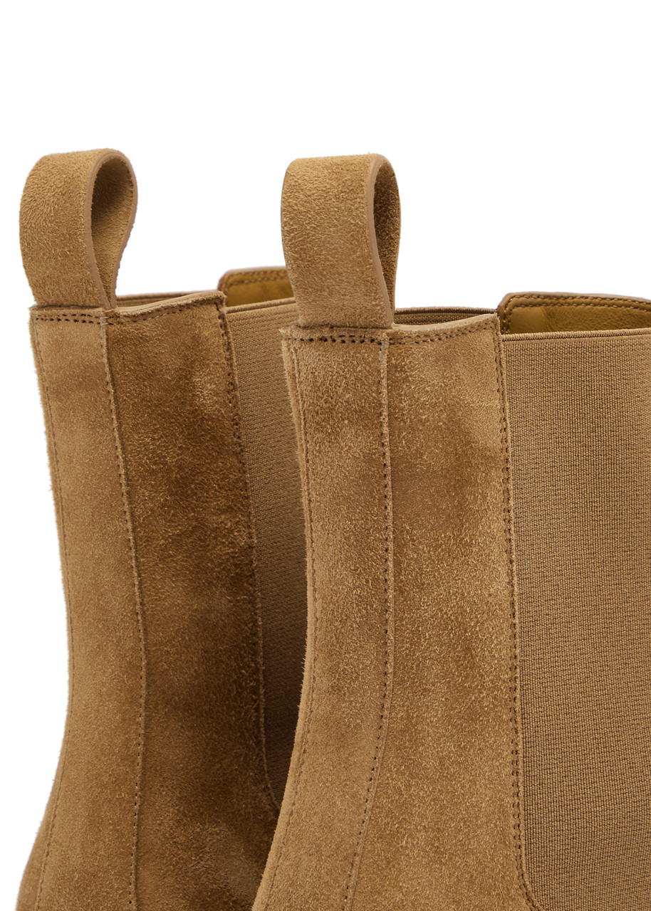 Legres Suede Chelsea Ankle Boots - 4
