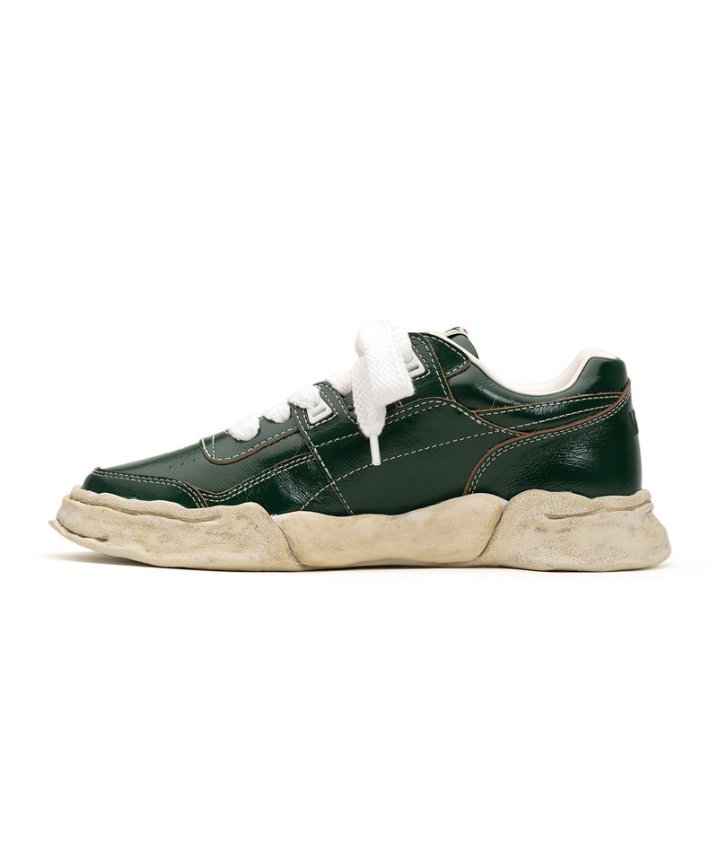"PARKER" OG Sole Wrinkled Leather Low-top Sneaker 23