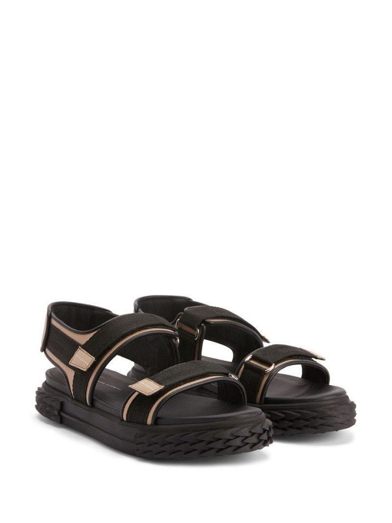Giuseppe Zanotti Blabber Gummy touch-strap sandals outlook