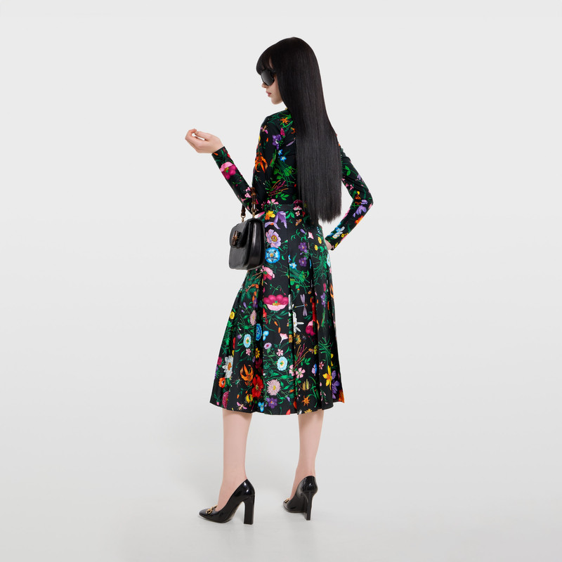 Printed sparkling jersey turtleneck 4