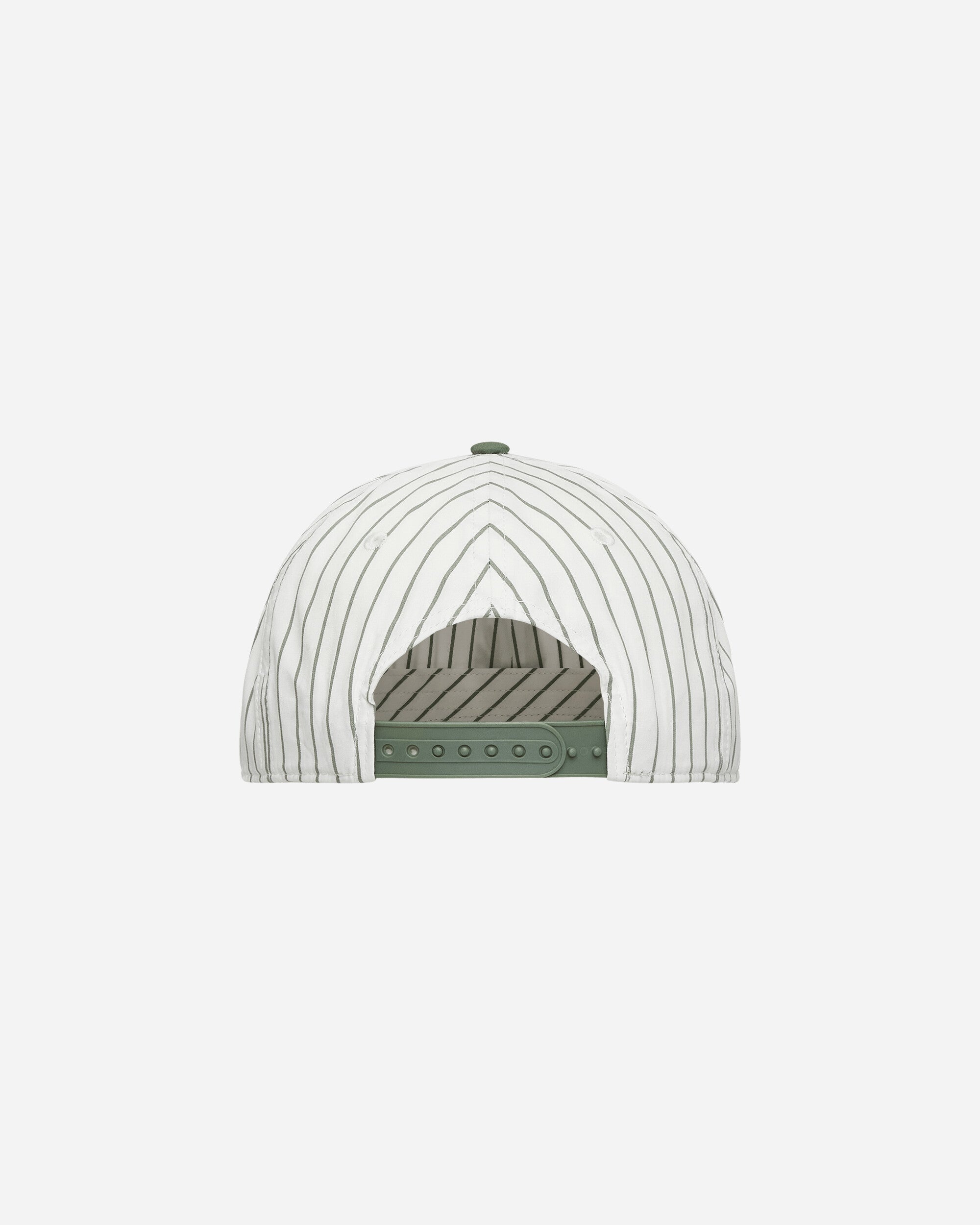 Linus Stripe Cap Park / White - 4