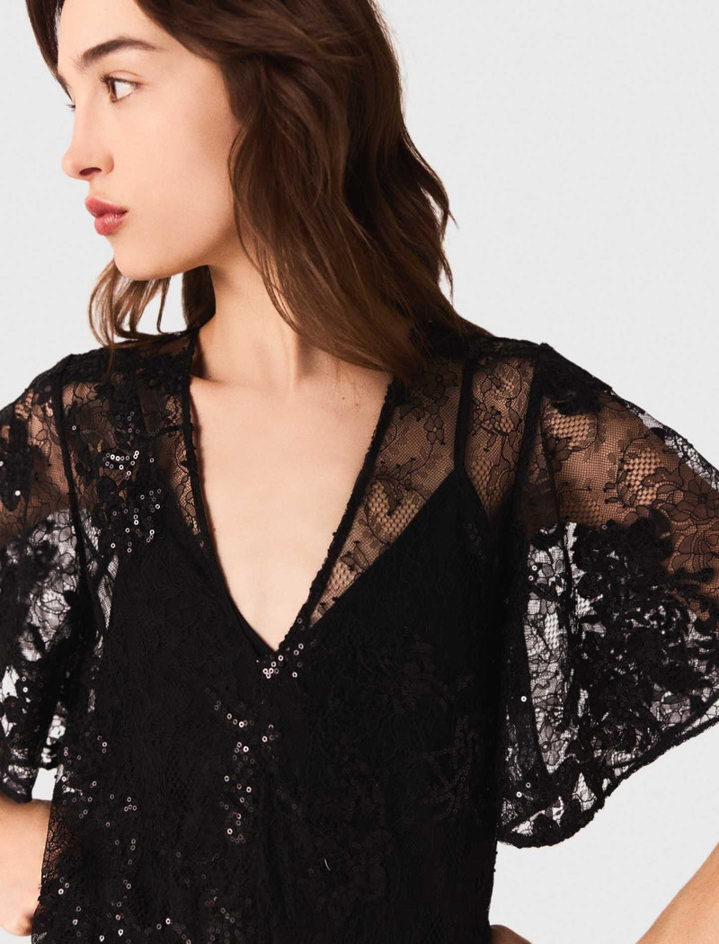 Lace maxi dress 8