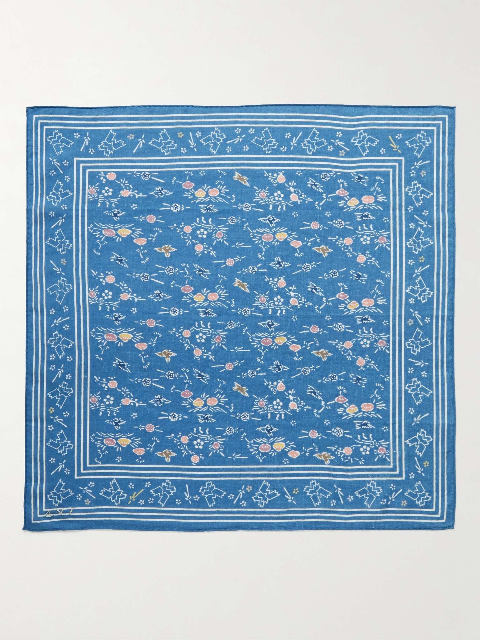 Printed Cotton-Khadi Bandana - 1