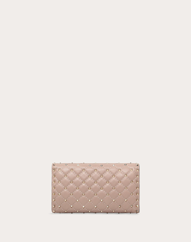 ROCKSTUD SPIKE NAPPA LEATHER CROSSBODY CLUTCH BAG 4
