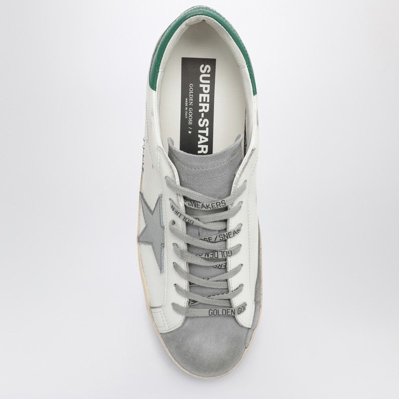 Golden Goose Low Super-Star White/Green Trainer Men - 3