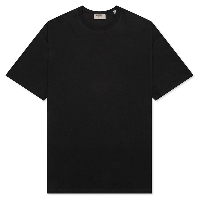 ESSENTIALS S/S TEE - BLACK - 1