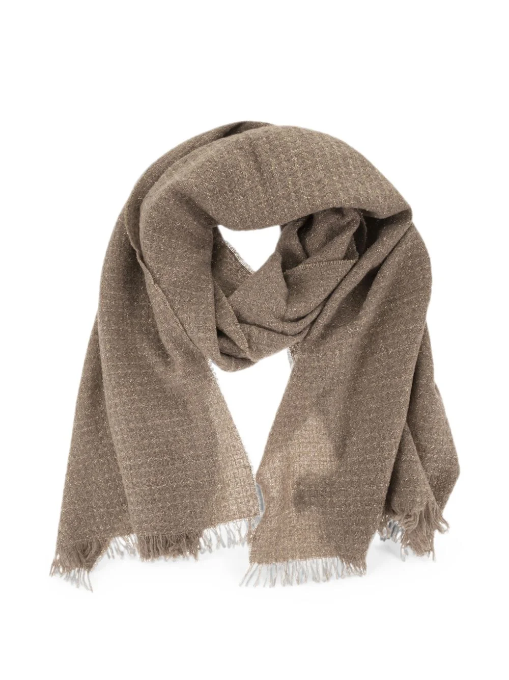fringed scarf - 1