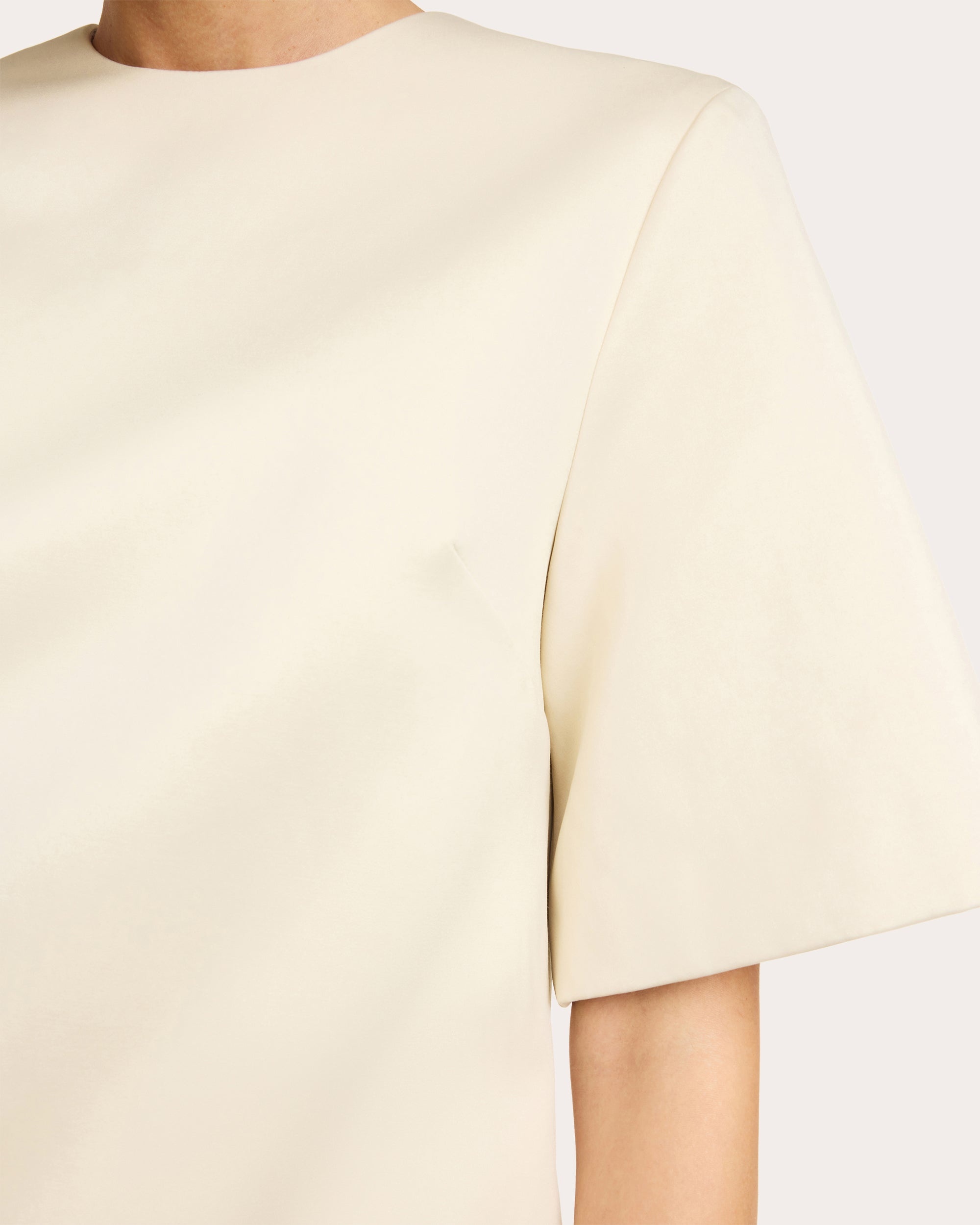 Harperz Heavy Satin Mini Dress - 4