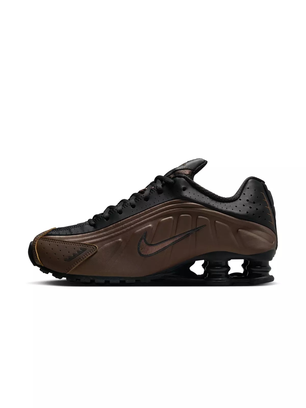 Shox R4 "Off Noir/Ironstone" Women's Shoe - 4