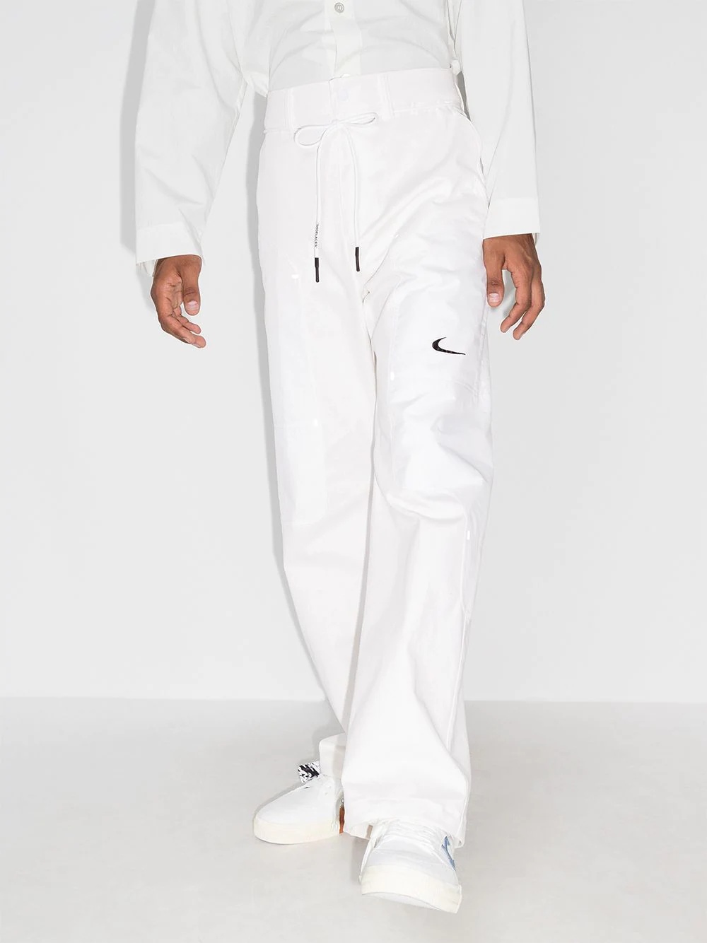 x Off-White straight-leg track pants - 2