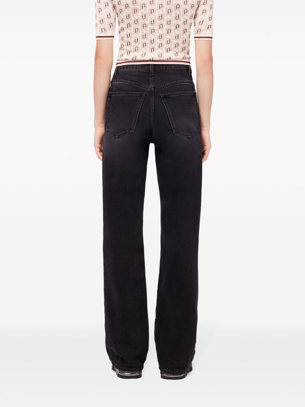 1969 cotton straight-leg jeans - 3