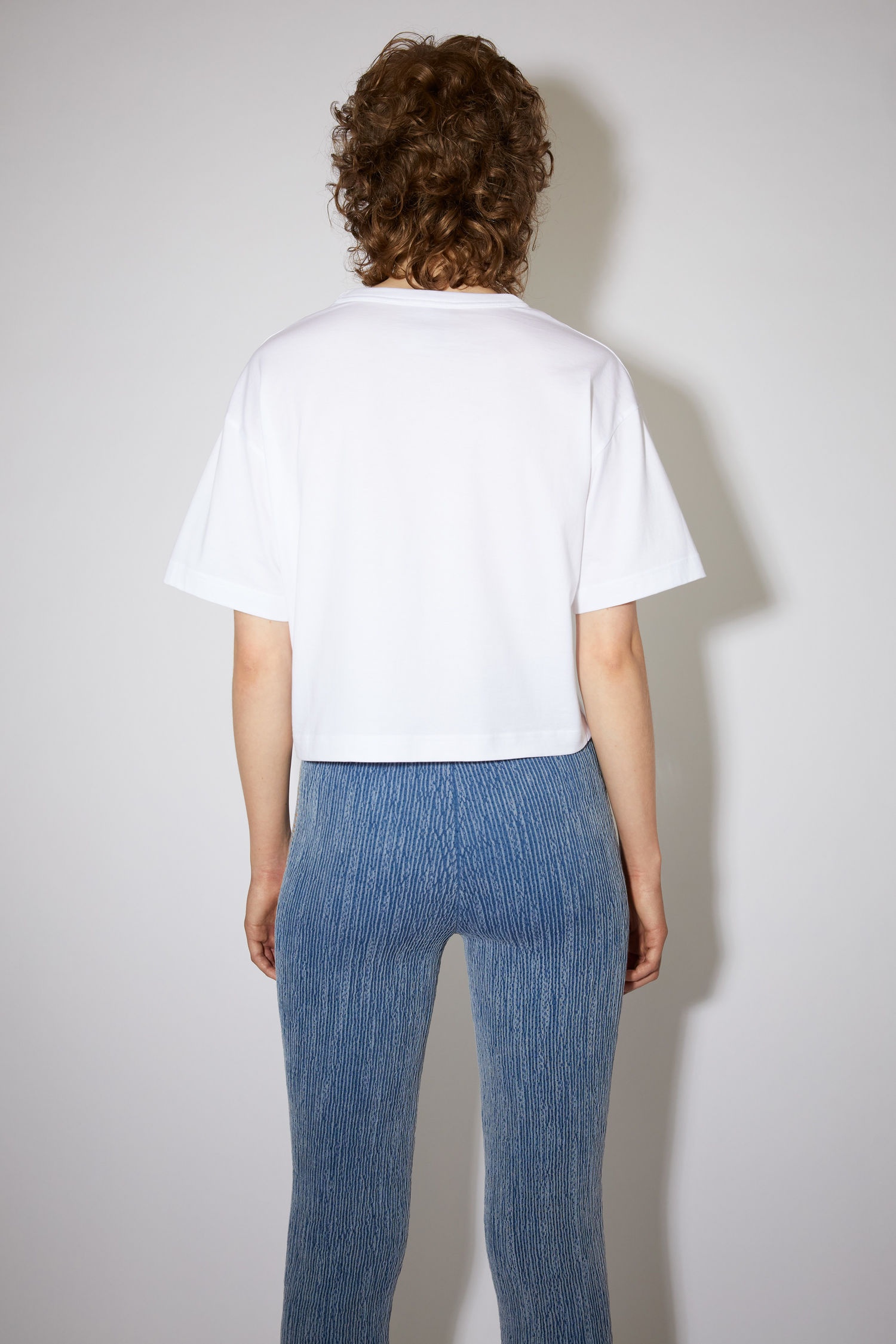 Cropped t-shirt - Optic White - 3