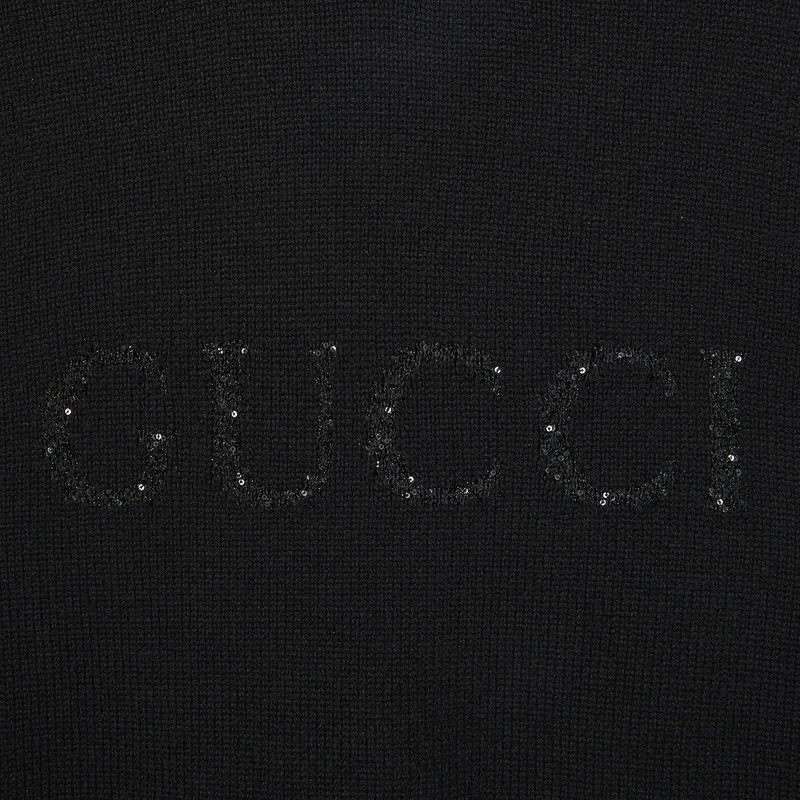 Wool cashmere sweater with intarsia 7