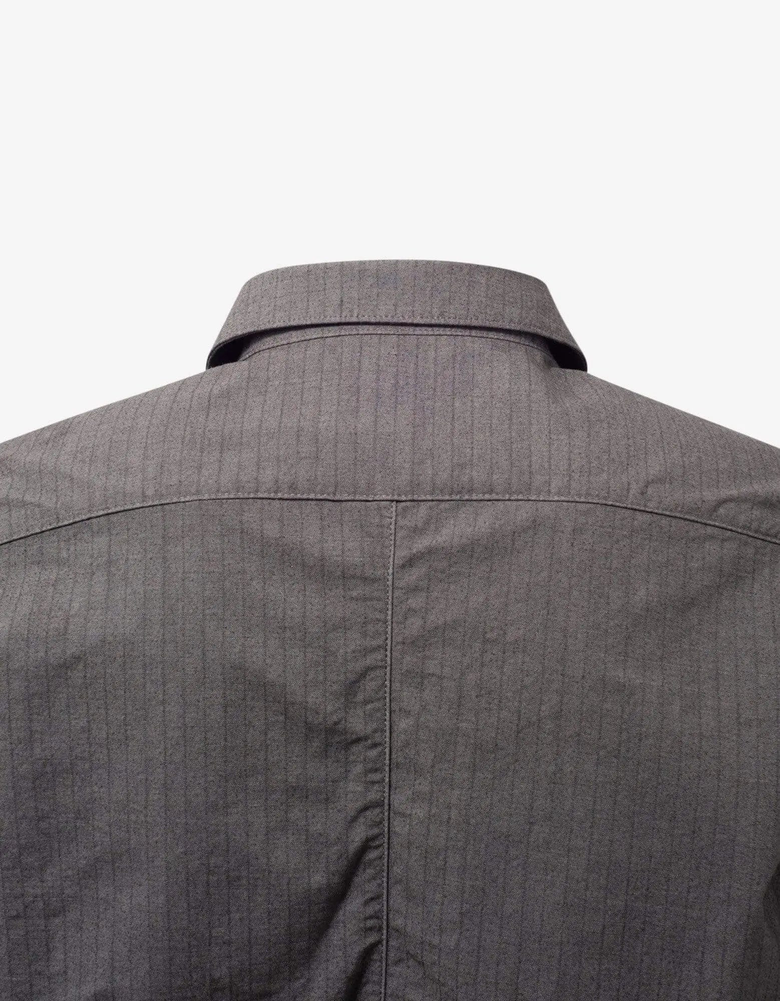 Stone Island Shadow Project Grey Naslan Ripstop Overshirt - 4