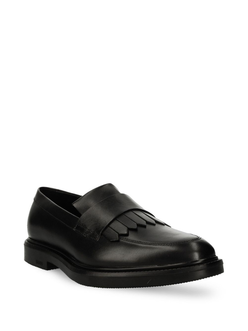 BOSS fringed loafers outlook
