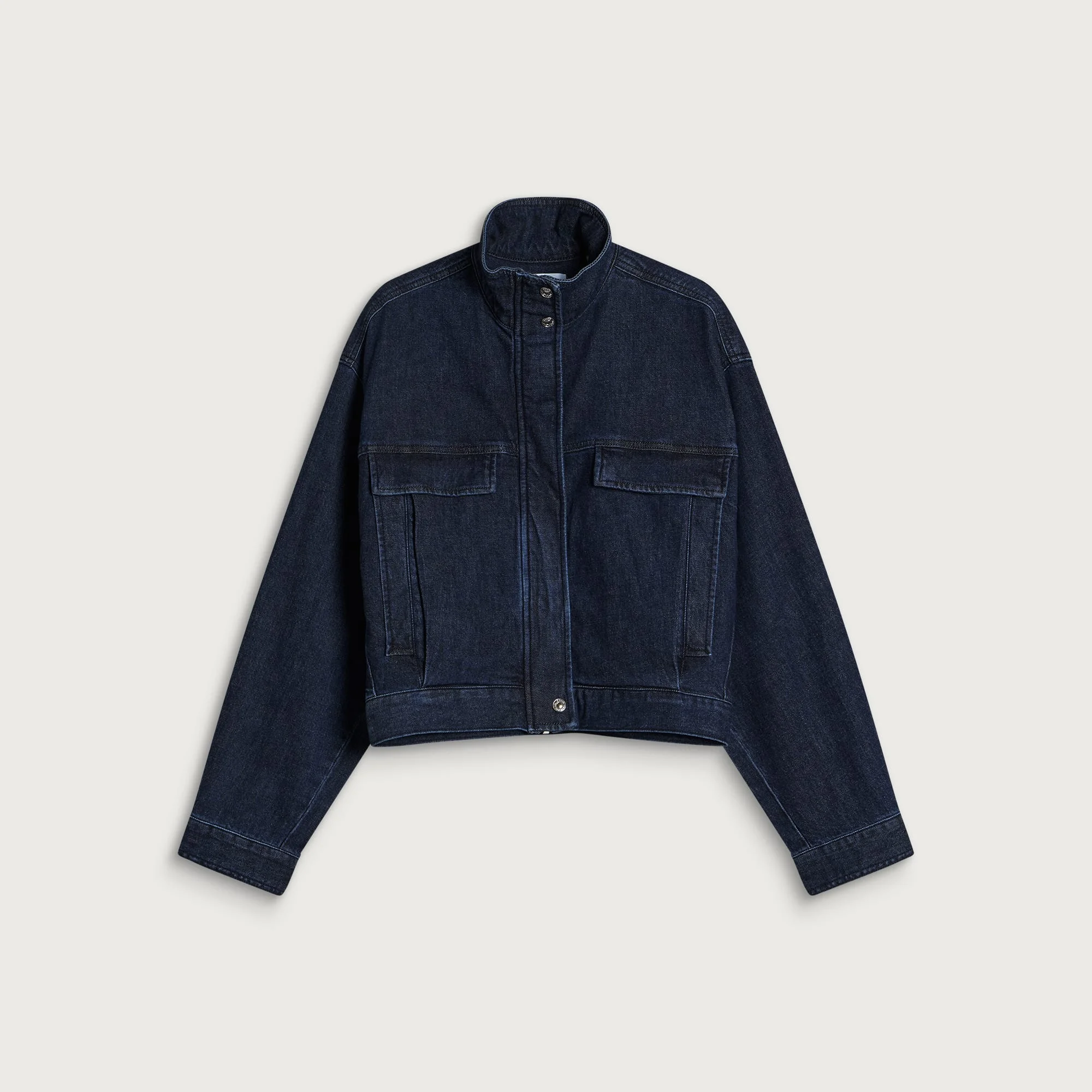 Good American Denim Bomber Jacket - 1