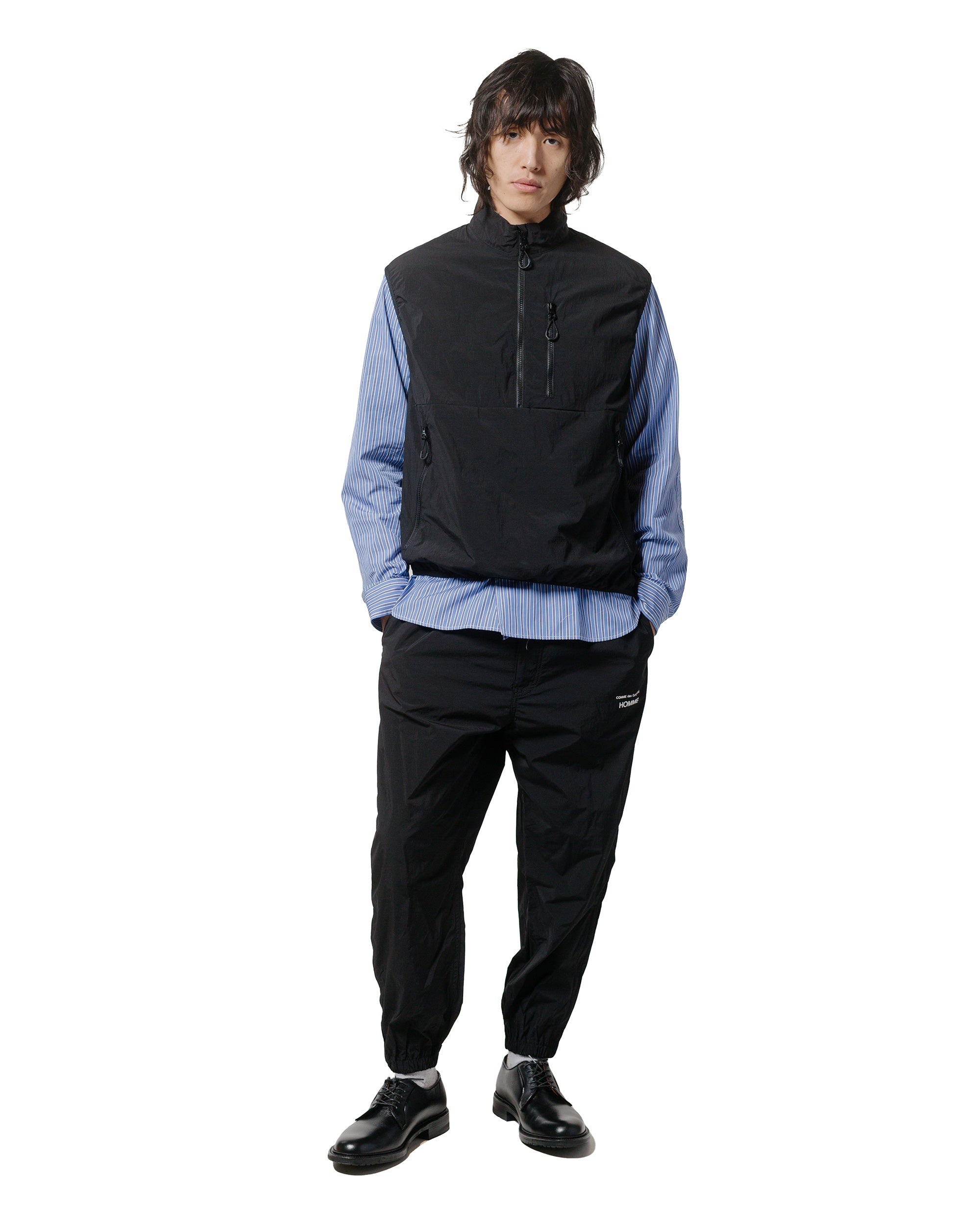 Typewriter Nylon Pants Black - 4