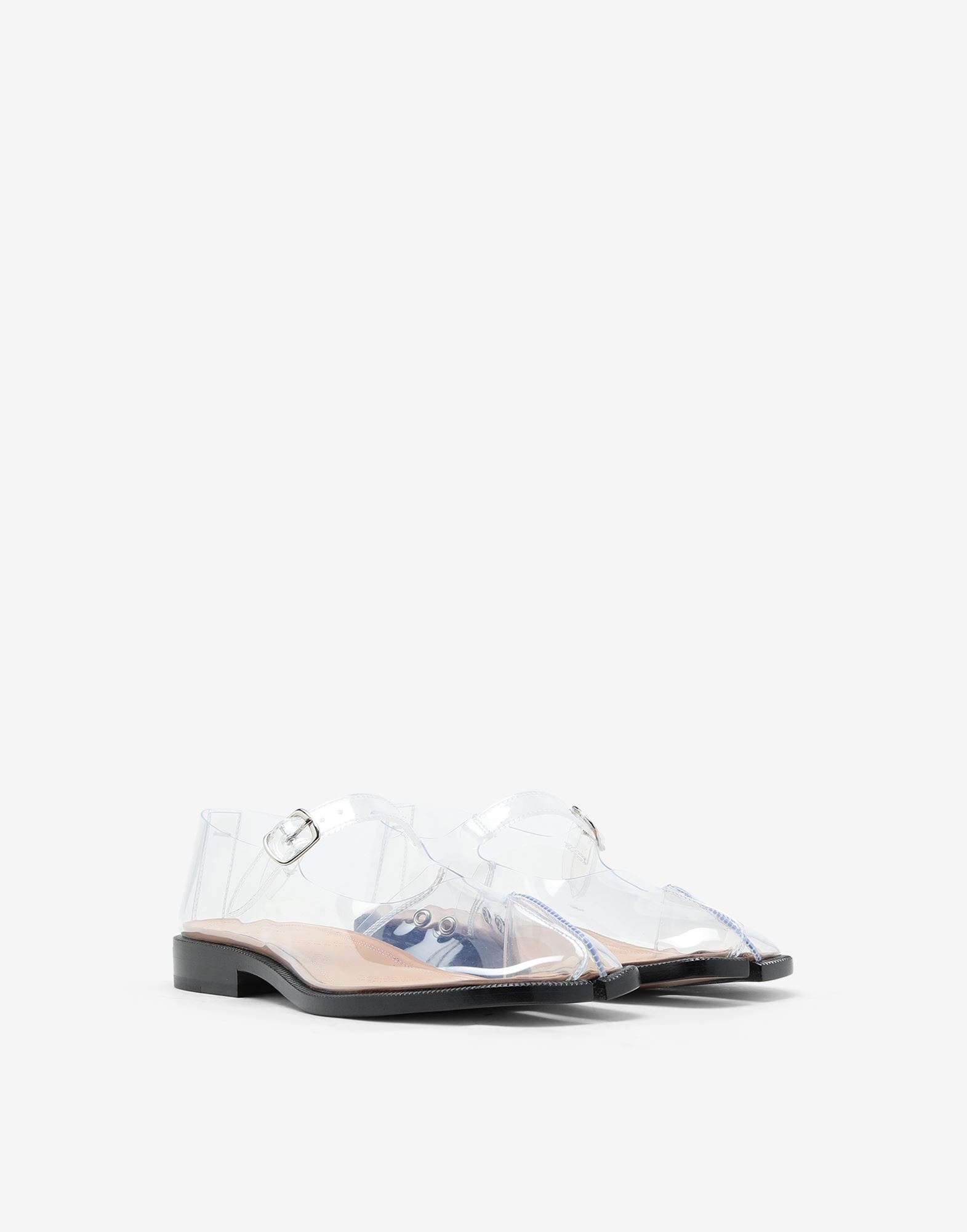 Tabi transparent mary-jane shoes - 2