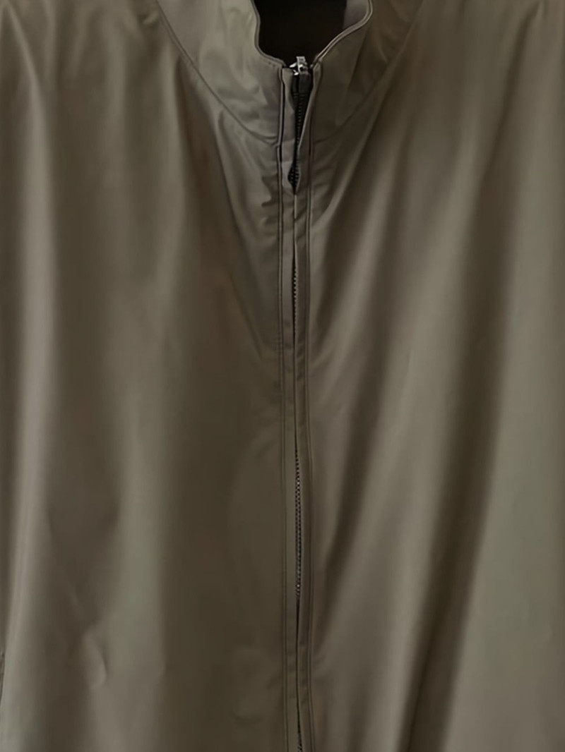 Loro Piana zip-fastening elasticated hem vest outlook