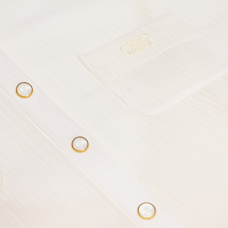 long shirt dress in cotton silk crepon 4