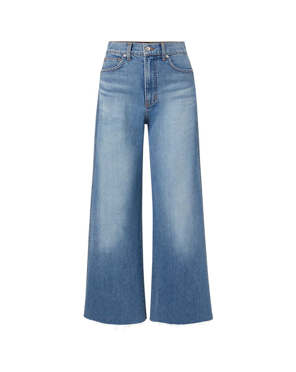 TAYLOR CROPPED WIDE-LEG JEAN - 1