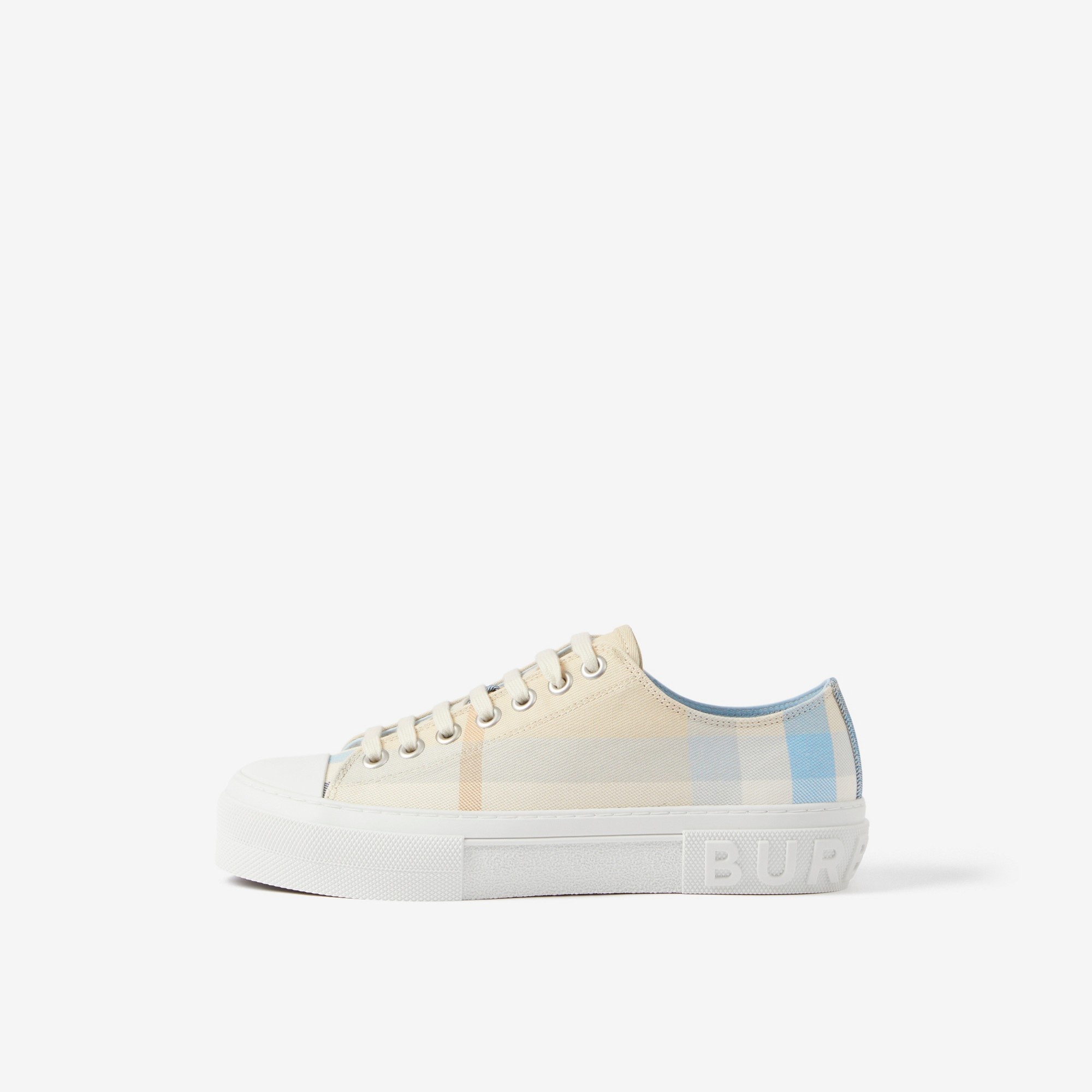 Check Cotton Sneakers - 5
