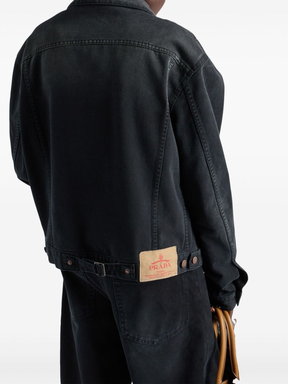 Denim blouson jacket - 4