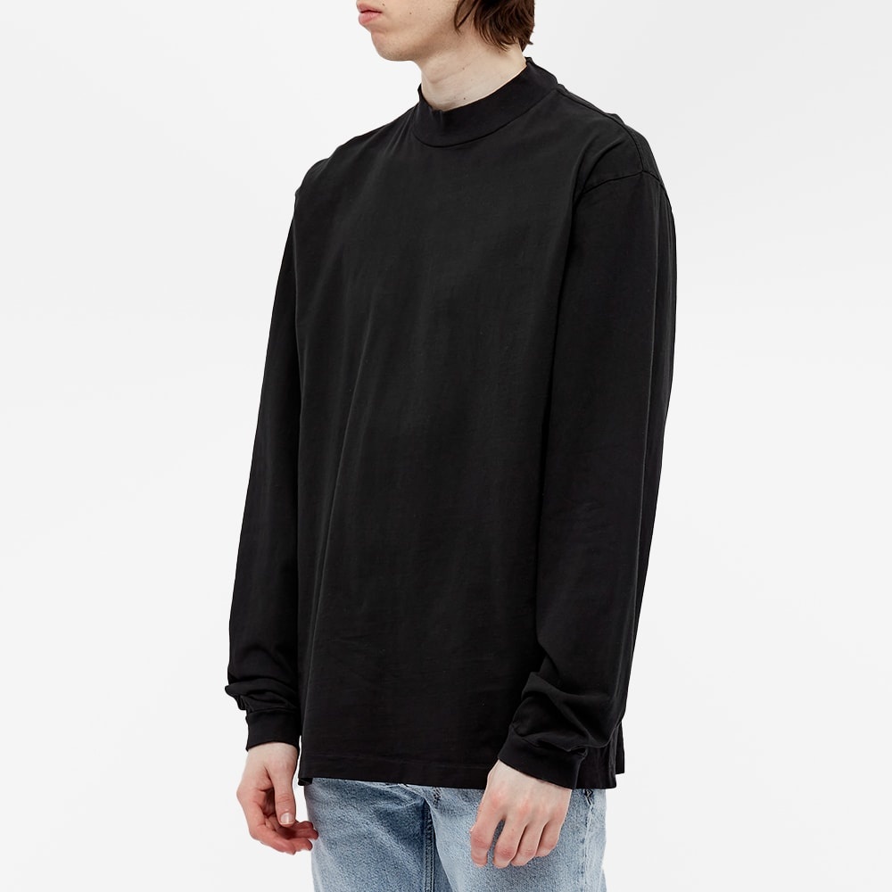 John Elliott Long Sleeve 900 Mock Tee - 3