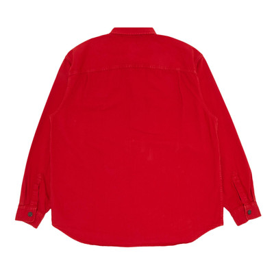 Supreme Supreme Denim Painter Shirt 'Red' outlook