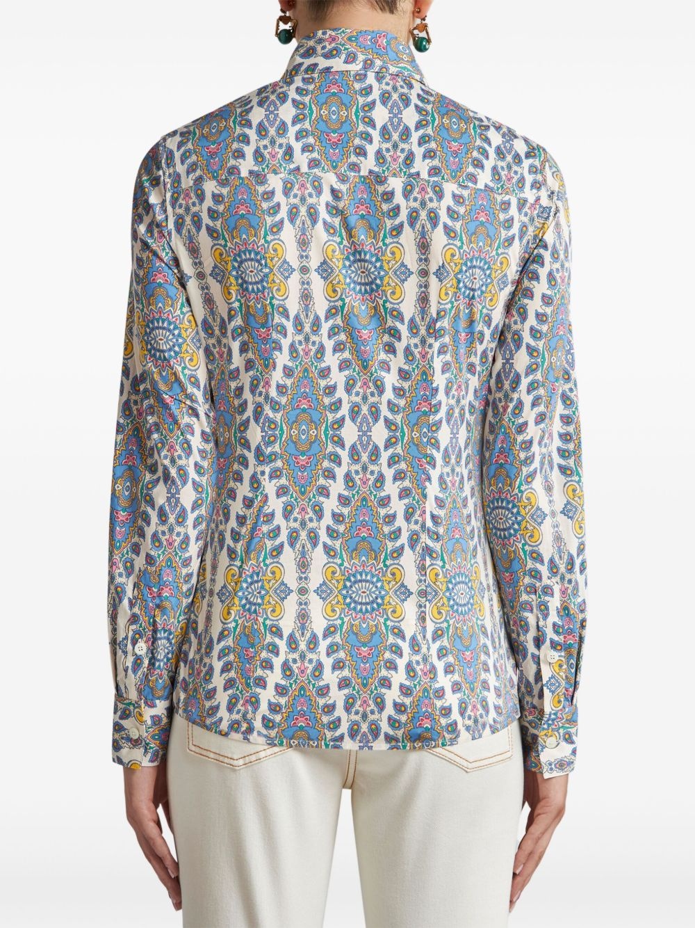 paisley-print shirt - 3