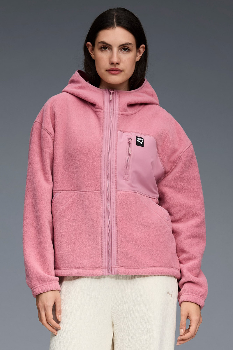PUMA Polar Fleece Hooded Jacket Women outlook