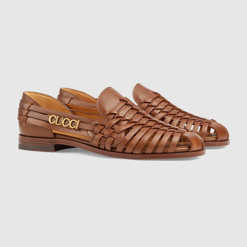Men's sandal with Gucci detail 2