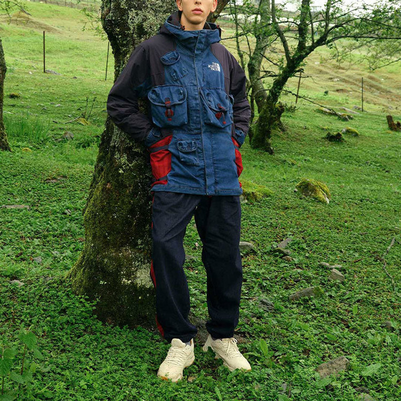 The North Face THE NORTH FACE Urban Exploration Utility Denim Jacket 'Blue' NF0A7W96-DF7 outlook